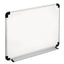 Modern Melamine Dry Erase Board With Aluminum Frame, 72 X 48, White Surface