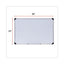 Magnetic Steel Dry Erase Marker Board, 36 X 24, White Surface, Aluminum/plastic Frame