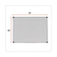 Deluxe Porcelain Magnetic Dry Erase Board, 48 X 36, White Surface, Silver/black Aluminum Frame