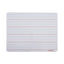 Lap/learning Dry-erase Board, Penmanship Ruled, 11.75 X 8.75, White Surface, 6/pack