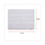 Lap/learning Dry-erase Board, Penmanship Ruled, 11.75 X 8.75, White Surface, 6/pack
