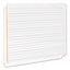 Lap/learning Dry-erase Board, Penmanship Ruled, 11.75 X 8.75, White Surface, 6/pack