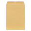 Catalog Envelope, 28 Lb Bond Weight Kraft, #10 1/2, Square Flap, Gummed Closure, 9 X 12, Brown Kraft, 100/box