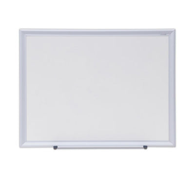 Deluxe Melamine Dry Erase Board, 24 X 18, Melamine White Surface, Silver Aluminum Frame