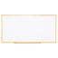Deluxe Melamine Dry Erase Board, 24 X 18, Melamine White Surface, Silver Aluminum Frame
