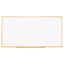 Deluxe Melamine Dry Erase Board, 36 X 24, Melamine White Surface, Silver Aluminum Frame