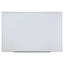 Deluxe Melamine Dry Erase Board, 48 X 36, Melamine White Surface, Silver Aluminum Frame