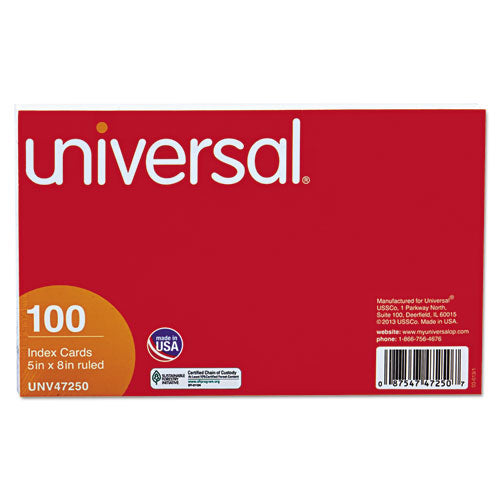 Unruled Index Cards, 3 X 5, White, 500/pack