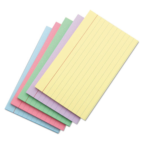 Ruled Index Cards, 5 X 8, White, 500/pack