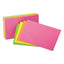 Ruled Neon Glow Index Cards, 5 X 8, Assorted, 100/pack