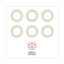 Deluxe General-purpose Acrylic Box Sealing Tape, 2 Mil, 3" Core, 1.88" X 109 Yds, Clear, 6/pack