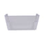 Wall Files, 3 Sections, Letter Size, 13" X 4" X 14", Clear, 3/set