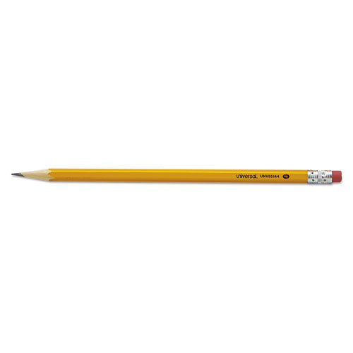 #2 Woodcase Pencil, Hb (#2), Black Lead, Yellow Barrel, 144/box