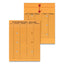 Light Brown Kraft String/button Interoffice Envelope, #97, Two-sided Five-column Format, 10 X 13, Light Brown Kraft, 100/box