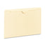 Deluxe Manila File Jackets With Reinforced Tabs, Straight Tab, Letter Size, Manila, 50/box