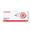 Correction Tape, Mini Economy, Non-refillable, Clear/red Applicator, 0.25" X 275", 10/pack
