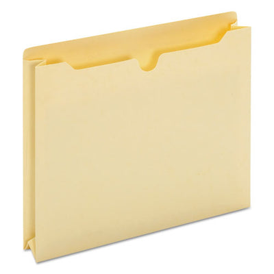 Economical Manila File Jackets, Straight Tab, Letter Size, Manila, 50/box