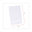 Clear L-style Freestanding Frame, 5 X 7 Insert, 3/pack