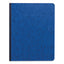 Pressboard Report Cover, Two-piece Prong Fastener, 3" Capacity, 8.5 X 11, Dark Blue/dark Blue
