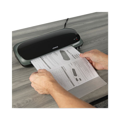 Deluxe Desktop Laminator, Two Rollers, 9" Max Document Width, 5 Mil Max Document Thickness