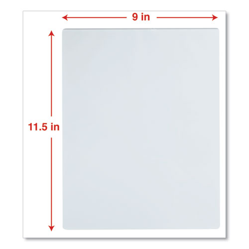 Laminating Pouches, 5 Mil, 9" X 11.5", Matte Clear, 100/pack