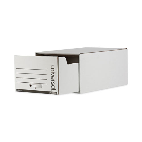 Heavy-duty Storage Drawers, Legal Files, 17.25" X 25.5" X 11.5", White, 6/carton