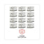 Medium-duty Lift-off Lid Boxes, Letter/legal Files, 12" X 15" X 10", White, 12/carton