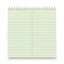 Steno Pads, Gregg Rule, Red Cover, 80 Green-tint 6 X 9 Sheets