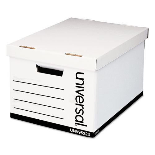 Professional-grade Heavy-duty Storage Boxes, Letter/legal Files, White, 12/carton