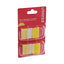 Page Flags, Yellow, 50 Flags/dispenser, 2 Dispensers/pack