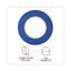 Premium Blue Masking Tape With Uv Resistance, 3" Core, 18 Mm X 54.8 M, Blue, 2/pack