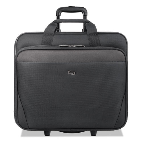 Classic Rolling Case, Fits Devices Up To 17.3", Polyester, 16.75 X 7 X 14.38, Black