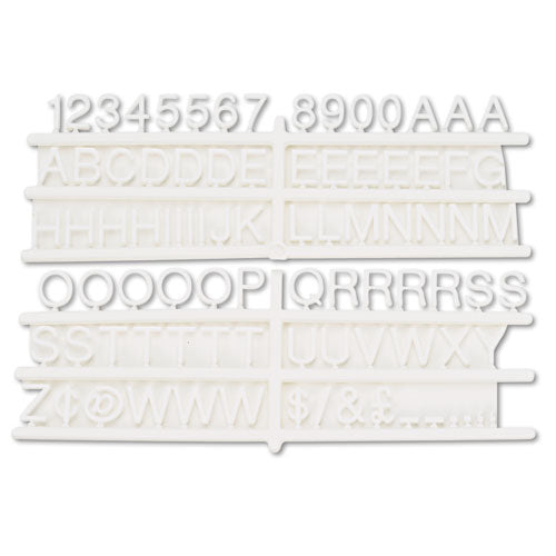 Double-sided Open/closed Sign W/plastic Push Characters, 14.38 X 12.38