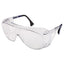 Ultraspec 2001 Otg Safety Eyewear, Clear/black Frame, Clear Lens