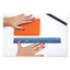 Easy Read Stainless Steel Ruler, Standard/metric, 12".5 Long, Blue