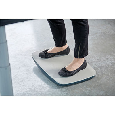 Steppie Balance Board, 22.5w X 14.5d X 2.13h, Two-tone Gray