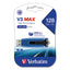 V3 Max Usb 3.0 Flash Drive, 128 Gb, Blue