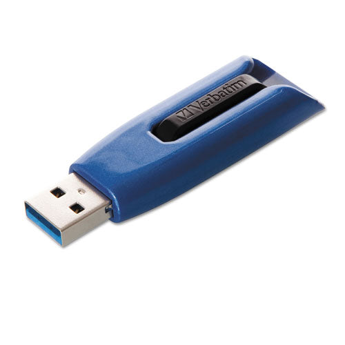 V3 Max Usb 3.0 Flash Drive, 256 Gb, Blue