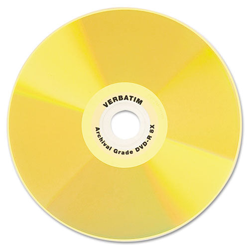Cd-r Archival Grade Recordable Disc, 700 Mb/80 Min, 52x, Spindle, Gold, 50/pack
