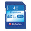 4gb Premium Sdhc Memory Card, Uhs-i U1 Class 10, Up To 30mb/s Read Speed