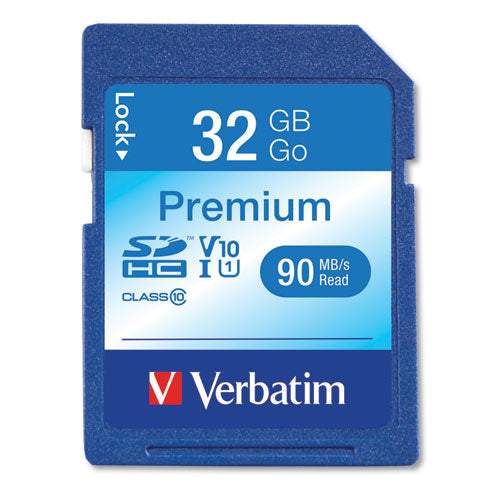 4gb Premium Sdhc Memory Card, Uhs-i U1 Class 10, Up To 30mb/s Read Speed