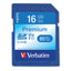 16gb Premium Sdhc Memory Card, Uhs-i V10 U1 Class 10, Up To 80mb/s Read Speed