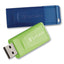 Store 'n' Go Usb Flash Drive, 64 Gb, Assorted Colors, 2/pack