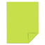 Color Cardstock, 65 Lb Cover Weight, 8.5 X 11, Vulcan Green, 250/pack