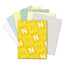Exact Index Card Stock, 110 Lb Index Weight, 8.5 X 11, Ivory, 250/pack