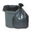 Can Liners, 60 Gal, 1.55 Mil, 39" X 56", Gray, 5 Bags/roll, 5 Rolls/carton