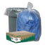 Linear Low Density Clear Recycled Can Liners, 23 Gal, 1.25 Mil, 28.5" X 43", Clear, 150/carton