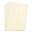 Looseleaf Minute Book Ledger Sheets, 14 X 8.5, Ivory, Loose Sheet 100/box