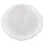 Deli Container Lids, Plug-style, Clear, Plastic, 50/pack, 10 Packs/carton