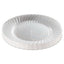 Classicware Plastic Plates, 9" Dia, Clear, 12 Plates/pack